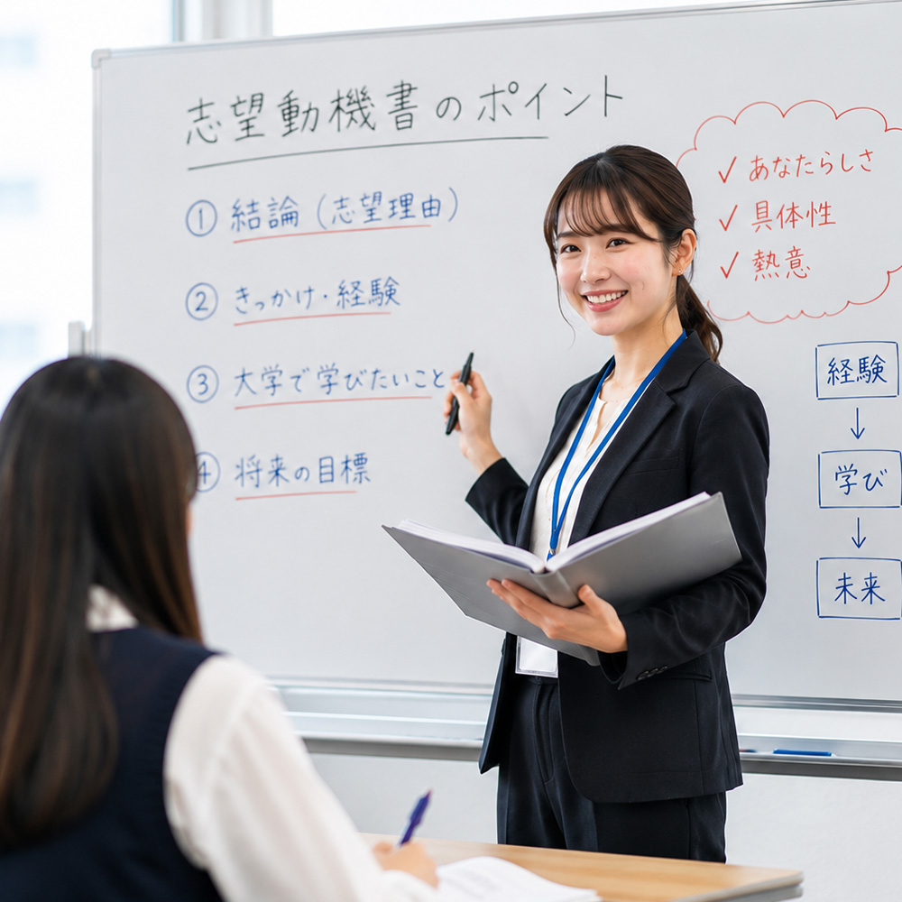合格に近づく！志望動機書の書き方講座